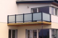 Alu-Glas-Geländer, Brix